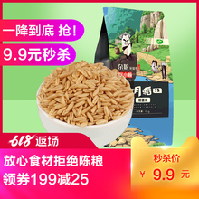 燕麦小米黑米粥黑芝麻燕麦粥 十月稻田燕麦米1kg五谷杂粮东北粗粮