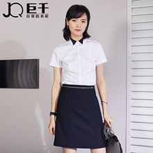 巨千职业装女装套装2018新款时尚公务员面试服装女士正装工作服夏图片