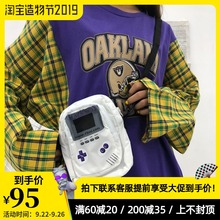 F3ML游戏机斜挎包男女情侣ins复古嘻哈迷你蹦迪单肩包小挎包潮