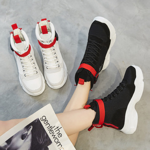 高帮嘻哈运动鞋春季女鞋