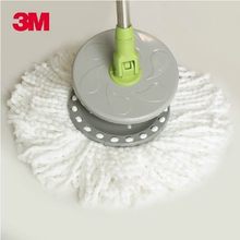 3M思高拖把头替换装 加厚吸水T1T2T4T0双旋风拖通用旋转拖布头 包邮