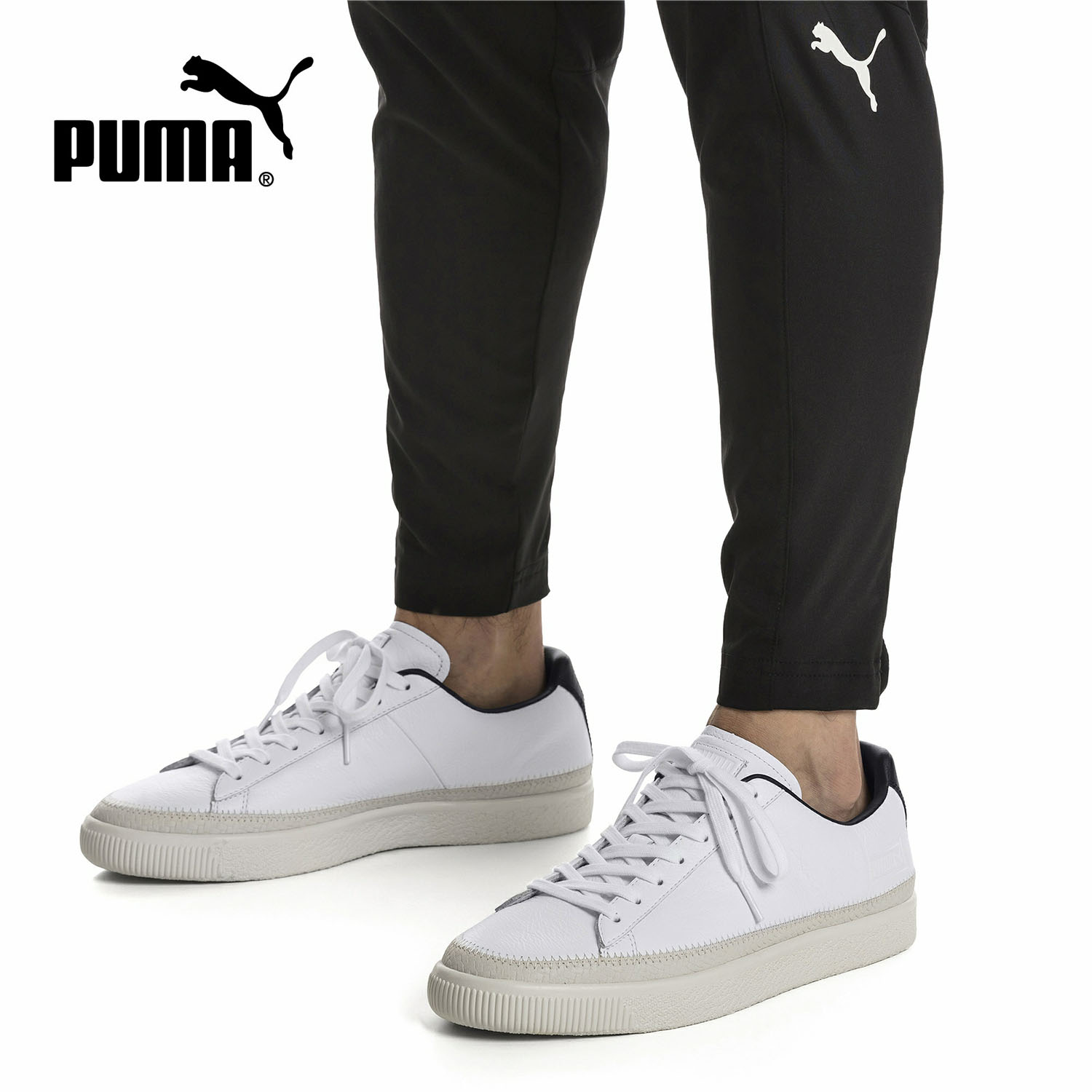 Puma/Puma Authentic 2019 New Basket Trim Men's Casual Sports Board Shoe 369641-01