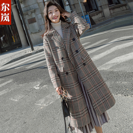 尔岚毛呢大衣商品大图