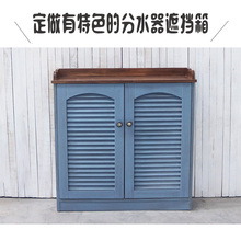 文艺守局实嘏分水器遮挡箱定制收纳箱弱电遮挡柜