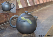 包邮 壶微瑕疵捡漏壶 云南建水紫陶壶纯手工紫陶壶功夫茶壶清仓特价
