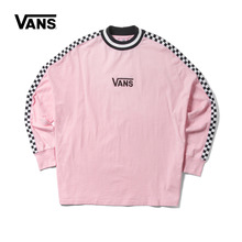 长袖 VN0A3JCNPR5 T恤 范斯夏季粉色女款 Vans