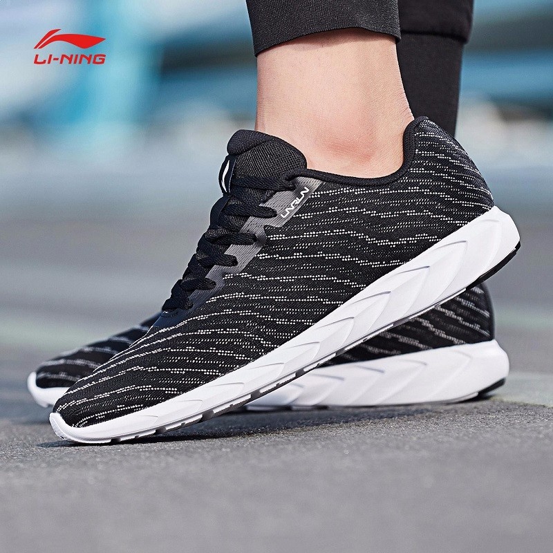 Li Ning Running Shoes Men's Shoes Soft Sole, Comfortable Mesh Surface, Breathable and Lightweight ARBM035 Sports Shoes, Lightweight Running Shoes