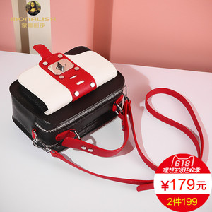 索妮2018上新迷你小包包波士顿枕头包奢侈女