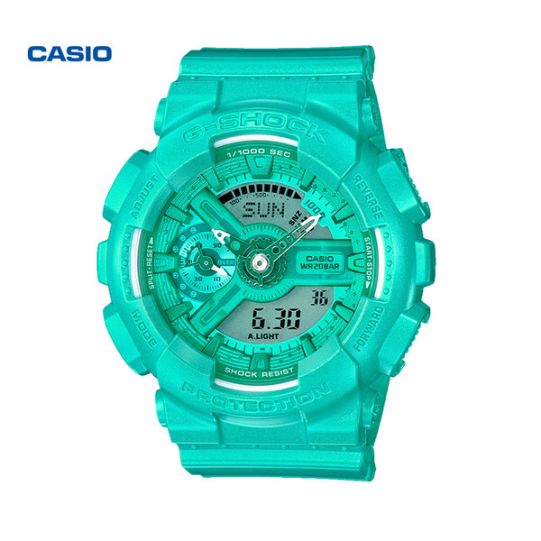 卡西欧G-SHOCK旗舰店官网GMA-S110VC运动防水男士手表