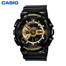 casio旗舰店GA-110GB男士手表运动黑金防水卡西欧官网G-SHOCK正品