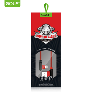 GOLF苹果6弯头充电线多用