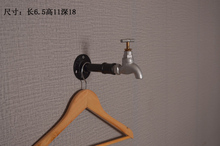 欧式挂钩衣钩黑色挂衣钩单钩复古衣钩门后挂钩loft挂钩打孔