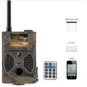 HC300M彩信打猎相机野外动物红外感应相机果园工地监控防盗摄像机