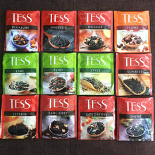 原装进口俄罗斯花果茶12个果味茶包TESS红茶绿茶待客茶叶冷泡热泡