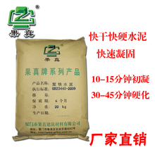 快干水泥 修补速干特种水泥快速堵漏王无沙25kg 果真双快水泥