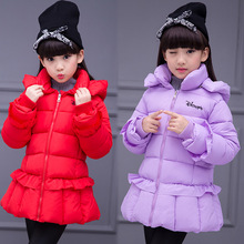 5到6小女孩子7冬季8加厚棉袄外套10女童11十岁12棉衣服 3至4秋冬款