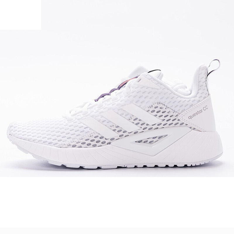 Adidas Women's Shoes 2019 Autumn New Mesh Breathable Sports Shoes Little White Shoes Cushioned Running Shoes F36316