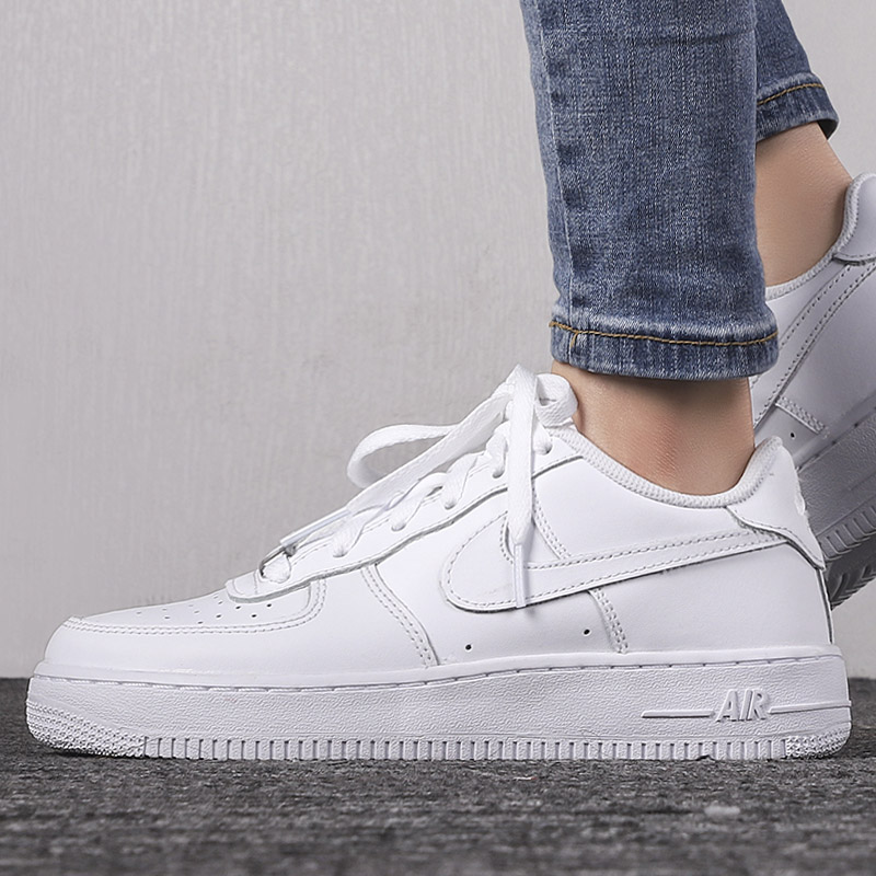 Nike women's shoes 2019 winter new sports shoes Air Force One small white shoes casual shoes board shoes 314192-117