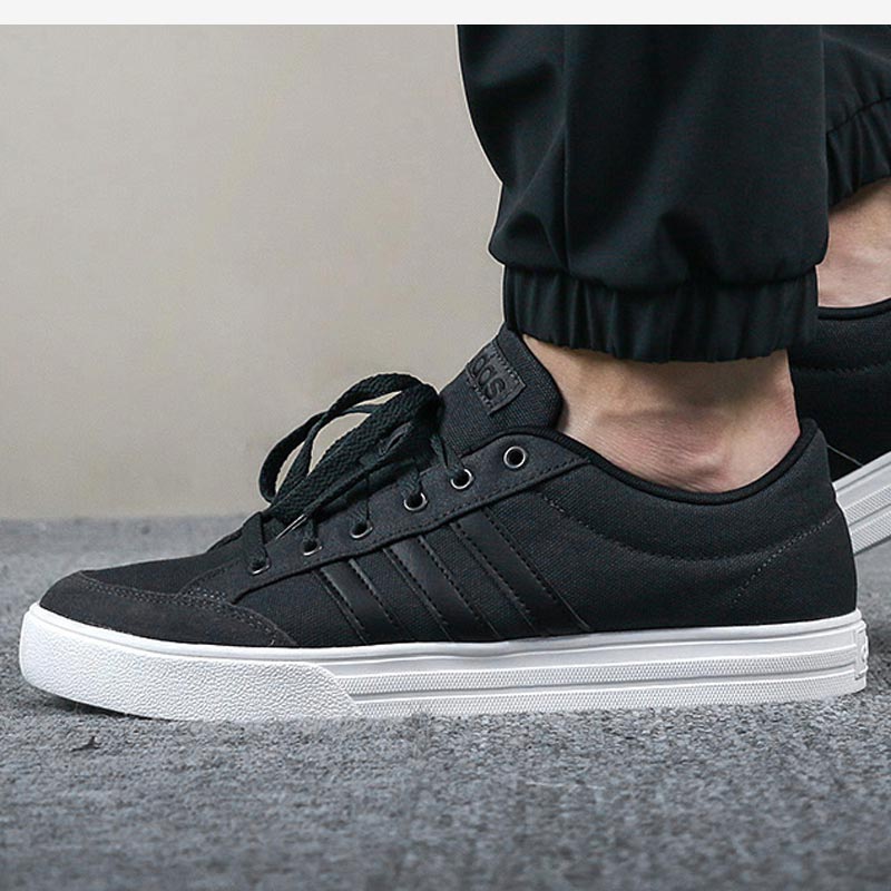 Adidas Shoes Men's Shoes 2019 Autumn New Breathable Lightweight Canvas Sports Shoes Low Top Casual Shoes Board Shoes