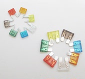 25A 30A 包邮 10A 20A 15A 汽车保险片保险丝插片尖头平头保险盒5A