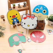 宝宝手摇扇儿童可爱卡通扇子清凉扇 夏季新品