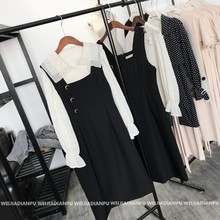 价格 红人店正在卖200 LYQWJ0148唯家 小方领赫本风背心裙连衣裙