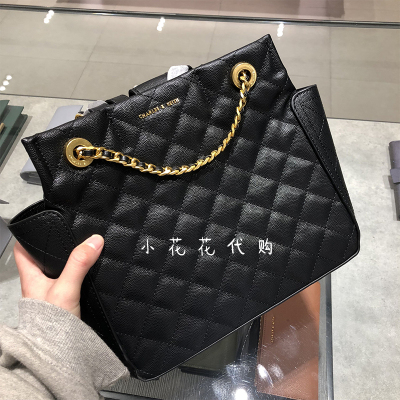 CHARLES&KEITH新加坡菱格女包小ck2-30780627手提单肩斜挎链条包
