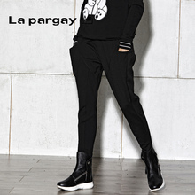纳帕佳2017新款 lapargay 饰哈伦裤 多分割立体口袋装 L424234C