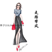 强推随意一片式高腰裙巴黎纯围裙洗旧酷到没朋友半裙 cuilinzi
