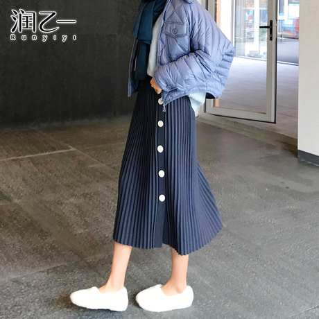 10.22号10点上新/润乙一2018秋冬新款半身裙商品大图