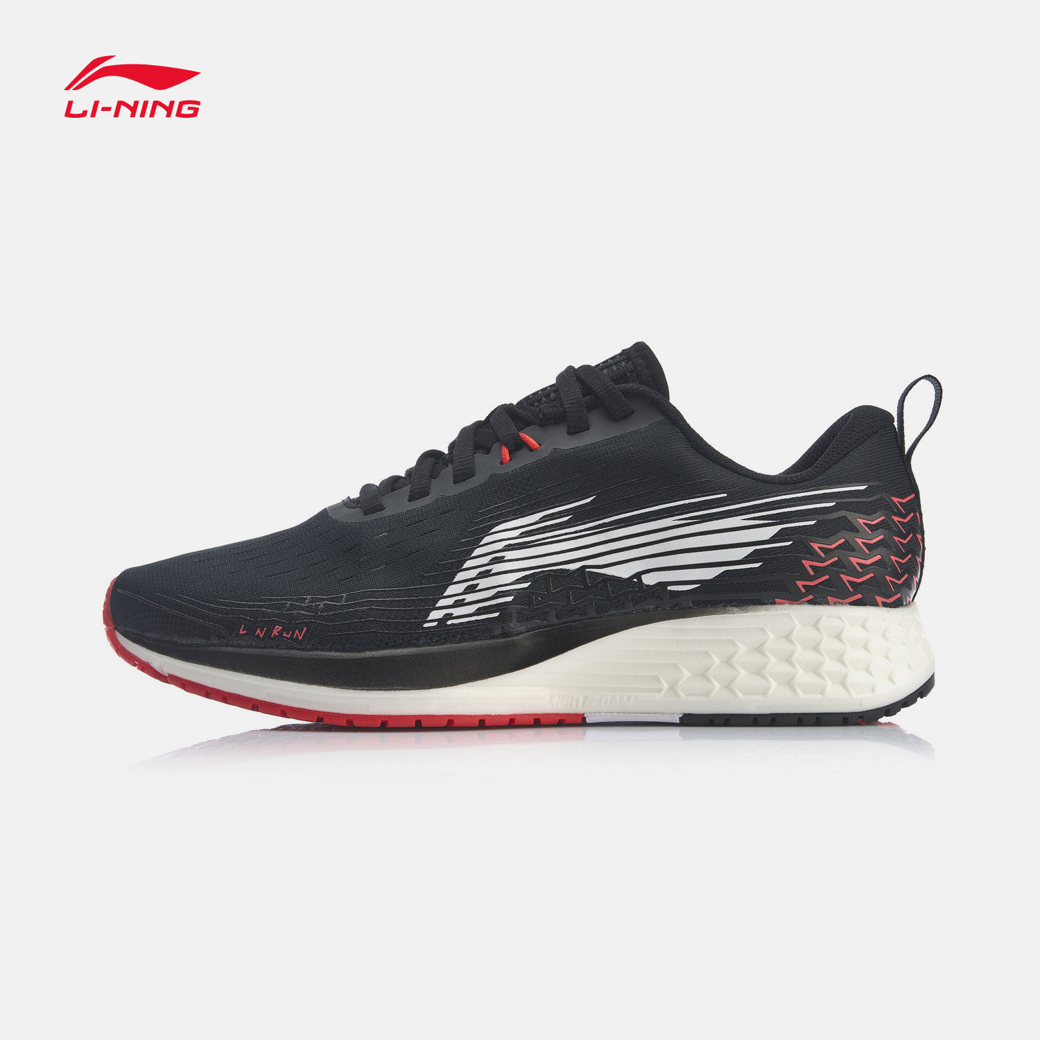 Li Ning Running Shoes Women's Shoes 2019 New Black Horse Shock Absorbing and Breathable Running Shoes Couple Shoes Summer Leisure Sports Shoes