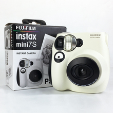 富士拍立得mini7s熊猫 Fujifilm 一次成像相机套餐含相纸升级版7c