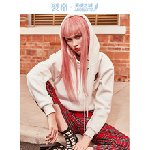 天使之城2018秋季新款连帽领时尚休闲卫衣活力动感帽衫女62180084图片