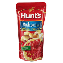 菲律宾进口 Hunt's汉斯蘑菇味意大利面酱250g 复合调味料