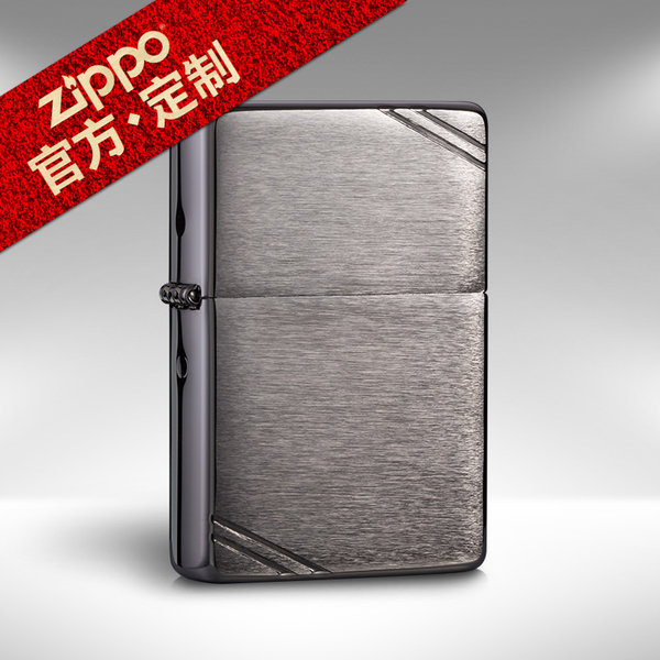 美国原装正品ZIPPO打火机 古典切角沙子230 zippo男士正版包邮