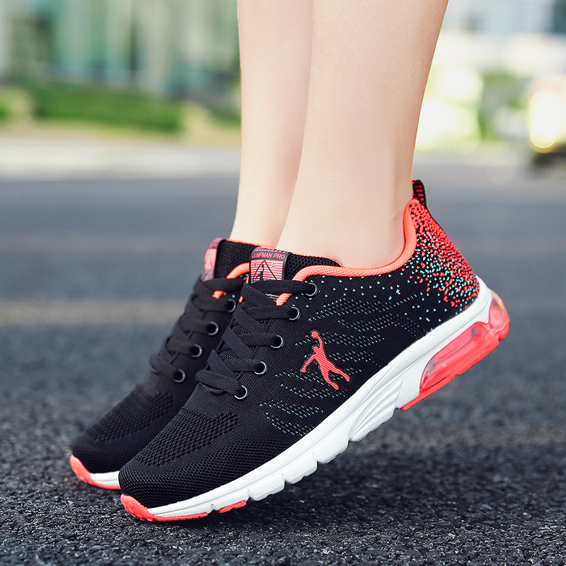 Jordan Gran Genuine Women's Shoes 2019 Summer Mesh Breathable Leisure Fashion Sports Running Air Cushion Trendy Shoes