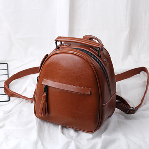 英伦日款复古流苏迷你背包