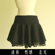 超短蓬蓬裙女半身2019春夏新款无安全裤的裙子迷你A字裙外穿性感