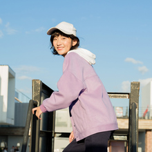 尔给港风外套女复古2018新款学生学院风春秋韩版原宿宽松ulzzang图片