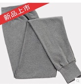 中老年宽松棉毛裤 大码 线裤 高腰纯棉单件秋裤 保暖衬裤 中年薄款 男士