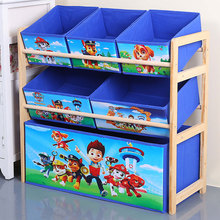实木玩具架宝宝玩具收纳架玩具整理架懒角落儿童玩具柜家用玩具箱