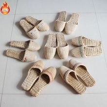 子凉鞋 草鞋 草编鞋 居家男女鞋 出口时尚 纯手工编织蒲草拖鞋 礼品