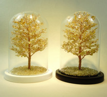 新品纯手工天然黄水晶紫水晶粉晶碧玺橄榄石招财发财树摇钱树摆件
