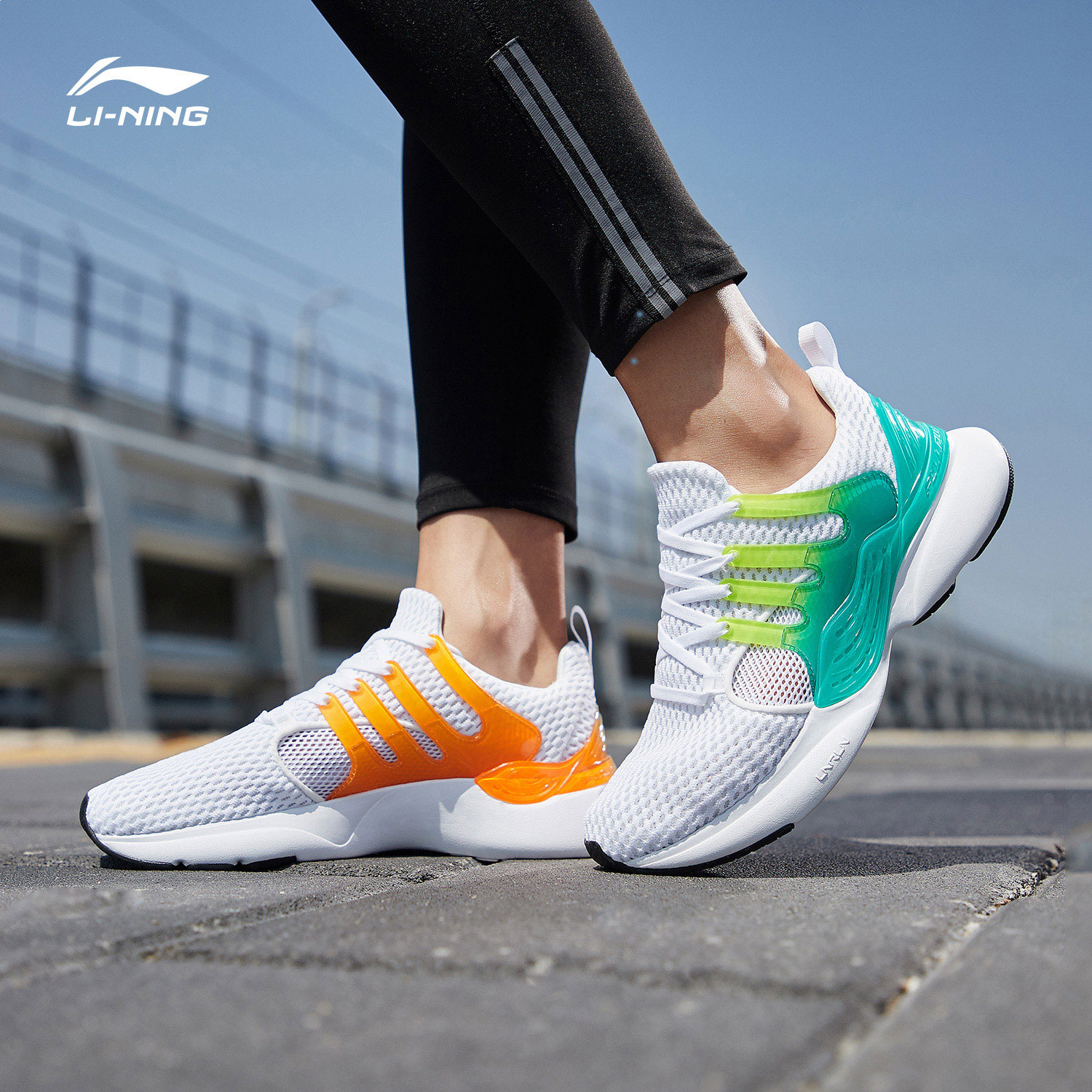 Li Ning Running Shoes Women's Shoe 2019 New CRAZY RUN X Running Shoes Autumn and Winter Lightweight Mesh Sneakers