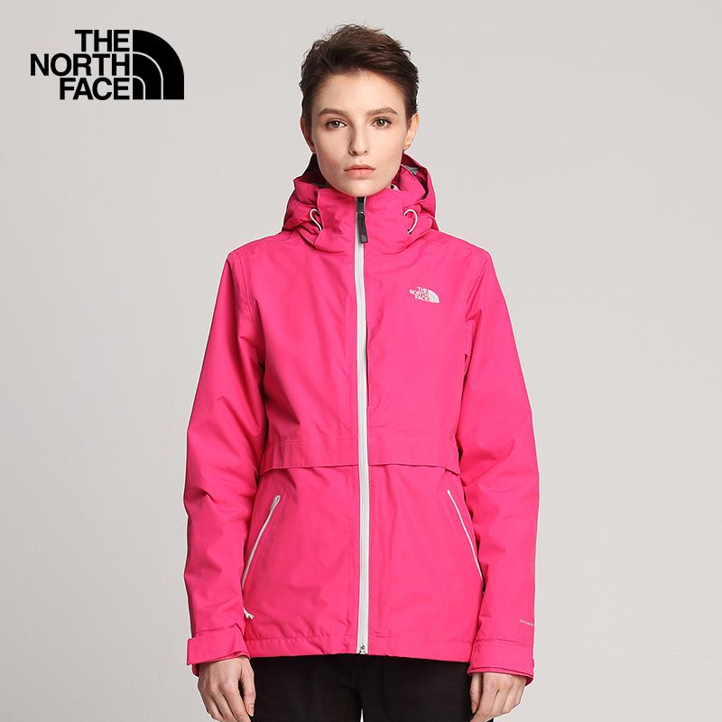 TheNorthFace北面冲锋衣抓绒三合一女外套户外防水保暖|2U8X