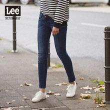 Lee女装 秋冬超低腰修身弹力女士牛仔裤LWZ4022MH7FF图片