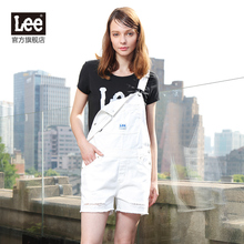 Lee女装 简约百搭磨边背带连身裤潮 L155191PQ5EX图片