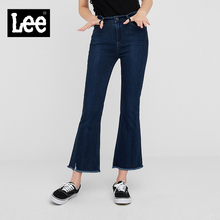 Lee2018年秋季新品BodyOptix磨白女款九分牛仔裤L293112TM9GT图片