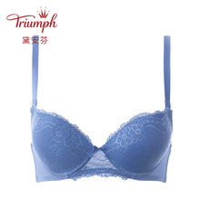 4有钢圈文胸E002300 蕾丝性感小胸聚拢内衣女3 黛安芬新款 Triumph