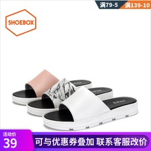 Ò»×Ö¿íÃæÆ½µ×Á¹ÍÏЬ 1117303258·À»¬ºñµ×ŮЬ Ïļ¾Ð¿î shoeboxЬ
